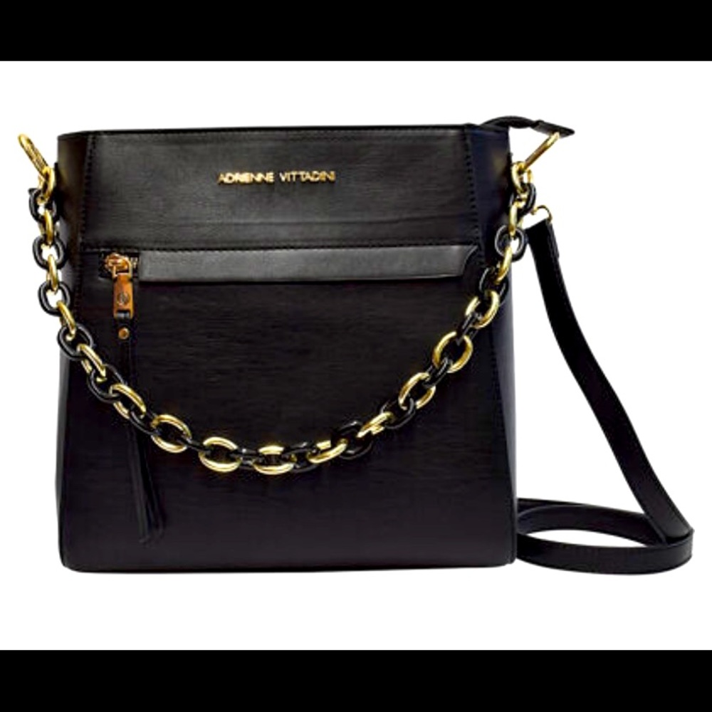 Adrienne Vittadini Claire Chain Handle Hobo
